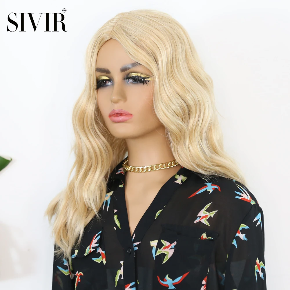 Sivir 20inch Gold Wigs For Women Synthetic Wigs Long Wavy Middle point Women's Cosplay Wigs Heat Resistant Fiber Hair Wig 
Sivir 20inch Gold Wigs For Women Synthetic Wigs Long Wavy Middle point Women's Cosplay Wigs Heat Resistant Fiber Hair Wig