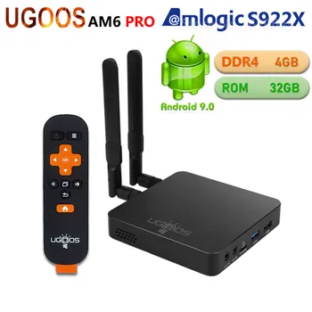 2020 UGOOS AM6 PRO Smart TV Box RAM 4GB DDR4 32GB Amlogic S922X Quad-Core Android 9.0 2.4G 5G WiFi Bluetooth 4K HD Media Player
2020 UGOOS AM6 PRO Smart TV Box RAM 4GB DDR4 32GB Amlogic S922X Quad-Core Android 9.0 2.4G 5G WiFi Bluetooth 4K HD Media Player