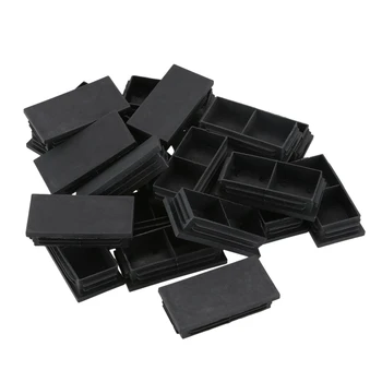 Plastic Rectangle Blanking End Caps Bung 40mm x 80mm 20Pcs Black
Plastic Rectangle Blanking End Caps Bung 40mm x 80mm 20Pcs Black