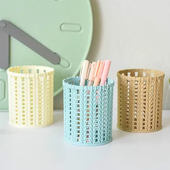 Pen Holder Creative Student Stationery Desktop Multifunction Storage Box PP Pen Container Office Supplies
Pen Holder Creative Student Stationery Desktop Multifunction Storage Box PP Pen Container Office Supplies