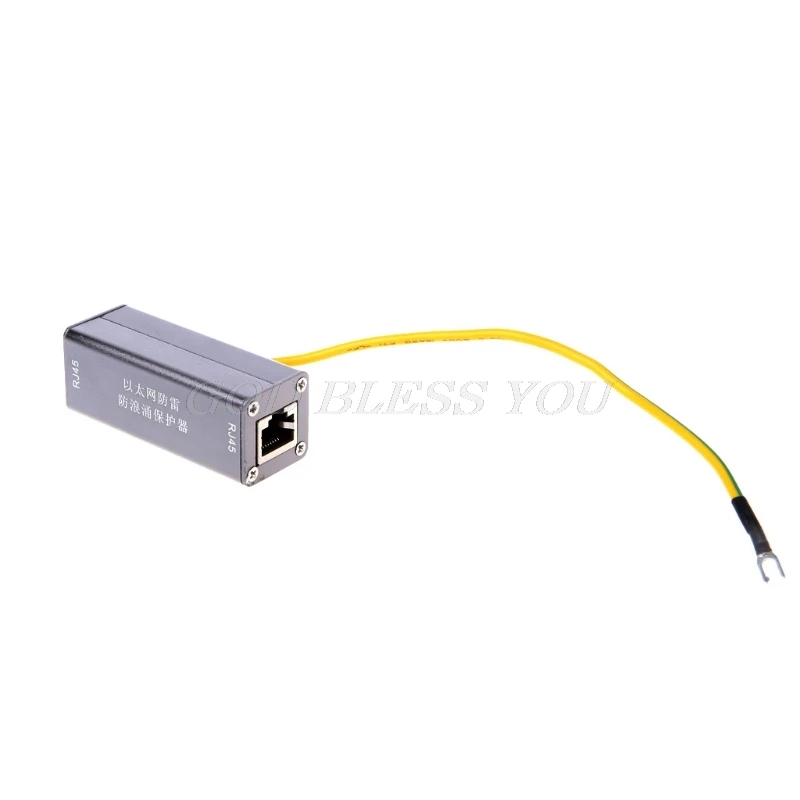 Ethernet Network Card RJ45 Surge Protector Thunder Lightning Arrester Protection Device
Ethernet Network Card RJ45 Surge Protector Thunder Lightning Arrester Protection Device