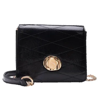 NEW Black Small Women Messenger Bag PU Leather Crossbody Bag Female Handbag Purses Fashion Link Chain Square Bag shoulder bag
NEW Black Small Women Messenger Bag PU Leather Crossbody Bag Female Handbag Purses Fashion Link Chain Square Bag shoulder bag