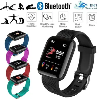 116 Plus Smart Watch 116 Plus Multifunctional Sports Bracelet Smart Wristband IP67 Heart Rate Fit Bit Smart Digital Watches
116 Plus Smart Watch 116 Plus Multifunctional Sports Bracelet Smart Wristband IP67 Heart Rate Fit Bit Smart Digital Watches