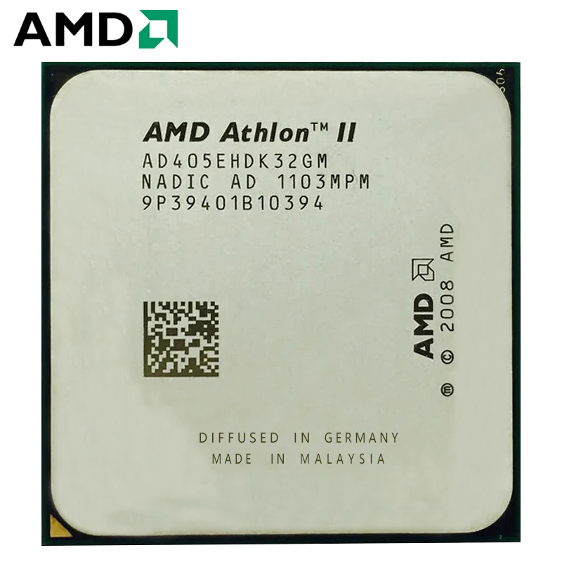 AMD Athlon II X3 405e CPU Processor 2.3GHz Energy Efficient 2.3 GHz Triple-Core AD405EHDK32GI/AD405EHDK32GM TDP 45W Socket AM3
AMD Athlon II X3 405e CPU Processor 2.3GHz Energy Efficient 2.3 GHz Triple-Core AD405EHDK32GI/AD405EHDK32GM TDP 45W Socket AM3