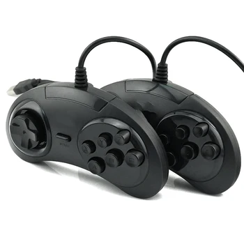 Classic 6 Buttons Gamepad USB Classic Gaming Joystick Mini USB Wire Game Controller Gamepad for SEGA MD Genesis PC MAC Accessory
Classic 6 Buttons Gamepad USB Classic Gaming Joystick Mini USB Wire Game Controller Gamepad for SEGA MD Genesis PC MAC Accessory