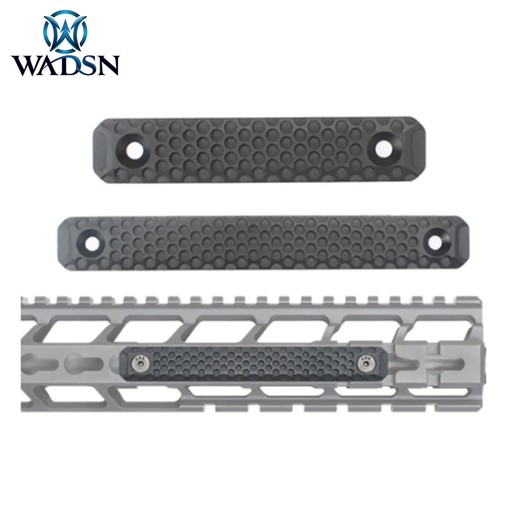WADSN Airsoft RS CNC Aluminum Alloy Rail Cover For M-lok and Keymod Rail System long ME08002
WADSN Airsoft RS CNC Aluminum Alloy Rail Cover For M-lok and Keymod Rail System long ME08002