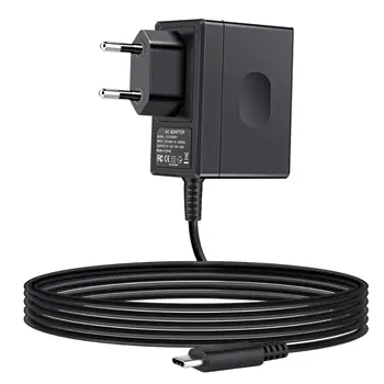 Charger for Nintendo Switch,Fast Charging Replacement for Nintendo Switch/Switch Lite with 5FT Type C Cable, Support TV Mode and
Charger for Nintendo Switch,Fast Charging Replacement for Nintendo Switch/Switch Lite with 5FT Type C Cable, Support TV Mode and