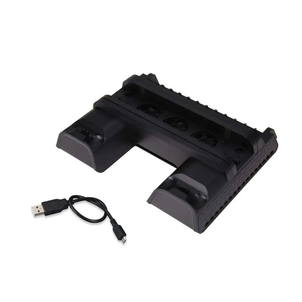 Vertical Bracket with Cooling Fan RegeMoudal PS4 Series Vertical Bracket with Cooling Fan Dual Controller Charging Station
Vertical Bracket with Cooling Fan RegeMoudal PS4 Series Vertical Bracket with Cooling Fan Dual Controller Charging Station