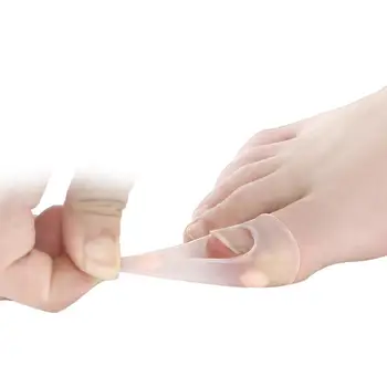 1Pair Silicone Ingrown Toenail Correction Tool Invisible Toe Tool Nail Ingrown Pedicure Brace Treatment Straightening Elast P2O5
1Pair Silicone Ingrown Toenail Correction Tool Invisible Toe Tool Nail Ingrown Pedicure Brace Treatment Straightening Elast P2O5