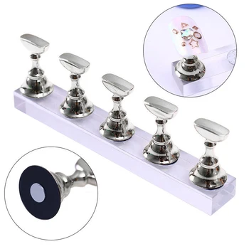 Durable Nail Practice Stand Base Display Holder Nail Art Manicure Tools Showing Shelf Manicure Tool Suitable for Nail Salon Home
Durable Nail Practice Stand Base Display Holder Nail Art Manicure Tools Showing Shelf Manicure Tool Suitable for Nail Salon Home