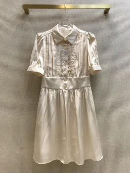 Luxury Brand Party Dress 2020 Summer Women's New Products Fashion Ladies Pleated Stitching Puff Sleeve A-line Mini Dresses
Luxury Brand Party Dress 2020 Summer Women's New Products Fashion Ladies Pleated Stitching Puff Sleeve A-line Mini Dresses