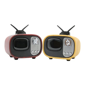 Bluetooth Stereo Speaker Retro TV Full Range Speaker Subwoofer Mini Audio Portable Speaker Support TF Card U Disk NFC Function
Bluetooth Stereo Speaker Retro TV Full Range Speaker Subwoofer Mini Audio Portable Speaker Support TF Card U Disk NFC Function