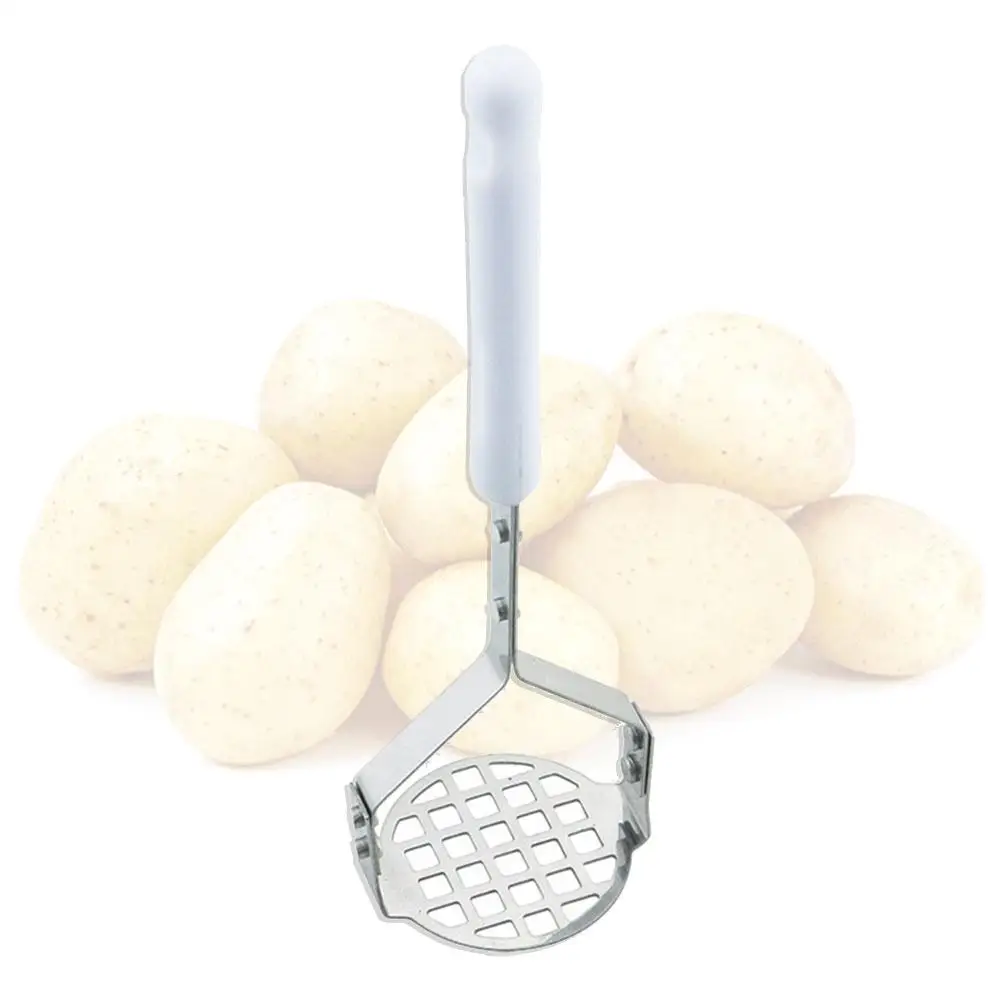 Stainless Steel Potato Vegetable Fruit Hand Masher Press Ricer Home Kitchen Tool Press Ricer Easy Use Kitchen Tool Potato Masher
Stainless Steel Potato Vegetable Fruit Hand Masher Press Ricer Home Kitchen Tool Press Ricer Easy Use Kitchen Tool Potato Masher