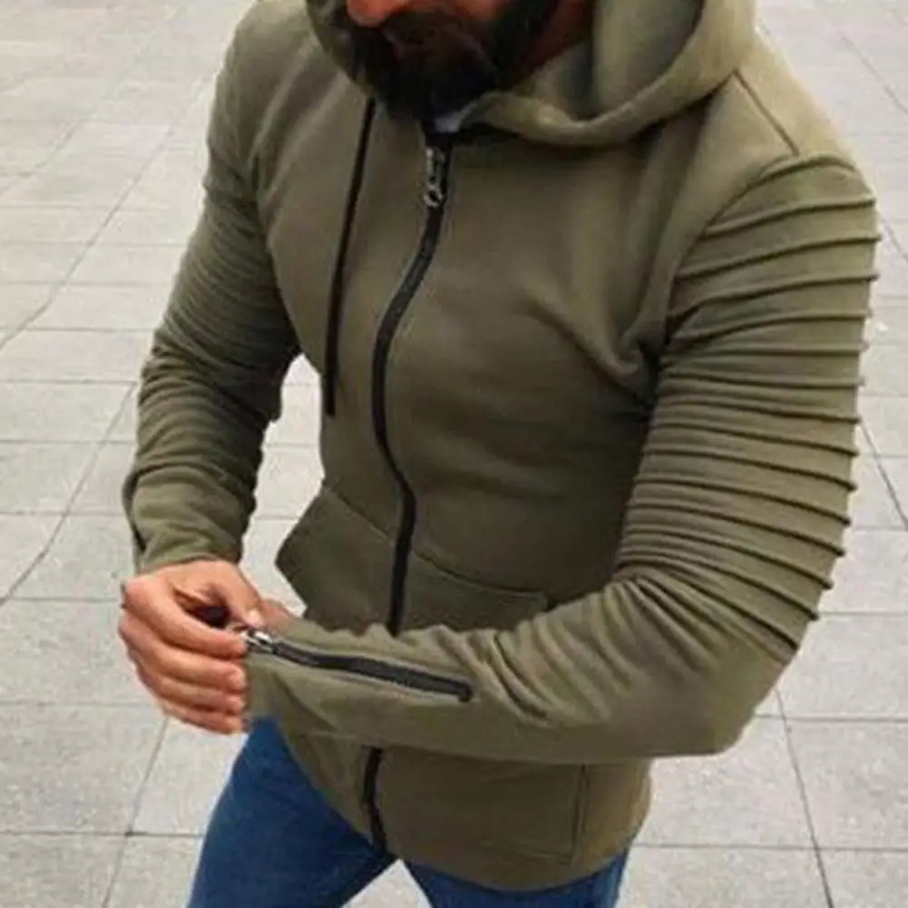 2020 Pleated Drawstring Sports Sweatshirt Men's Clothing Casual Men Hoodies Sweatshirts Winter Warm Long Sleeve Zip Hoodie Coat
2020 Pleated Drawstring Sports Sweatshirt Men's Clothing Casual Men Hoodies Sweatshirts Winter Warm Long Sleeve Zip Hoodie Coat