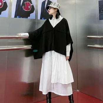 Johnature 2020 New Two Pieces Women Sets Spring Fashion Streetwear Batwing Loose Top And Irregualr Dress 2 Colors Sets
Johnature 2020 New Two Pieces Women Sets Spring Fashion Streetwear Batwing Loose Top And Irregualr Dress 2 Colors Sets