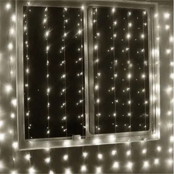 Fairy Curtain Lamp Super Bright LED Icicle String Lights Garden Decorative String Lamp Christmas Wedding Party Decor
Fairy Curtain Lamp Super Bright LED Icicle String Lights Garden Decorative String Lamp Christmas Wedding Party Decor
