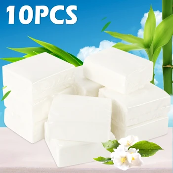 10Pcs/lot High Quality Portable 3 Ply Soft Tissues Toilet Paper Napkin Water Absorption Home Kitchen Cleaning
10Pcs/lot High Quality Portable 3 Ply Soft Tissues Toilet Paper Napkin Water Absorption Home Kitchen Cleaning