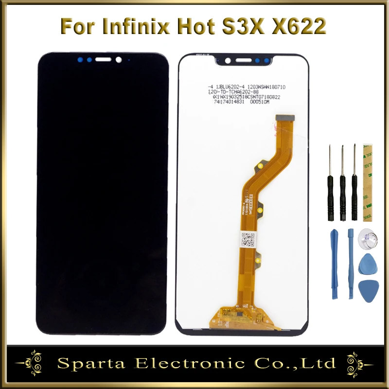 Tested LCD For Infinix Hot S3X X622 LCD Display Screen With Touch Screen Sensor Complete Display For Infinix X622 Assembly
Tested LCD For Infinix Hot S3X X622 LCD Display Screen With Touch Screen Sensor Complete Display For Infinix X622 Assembly