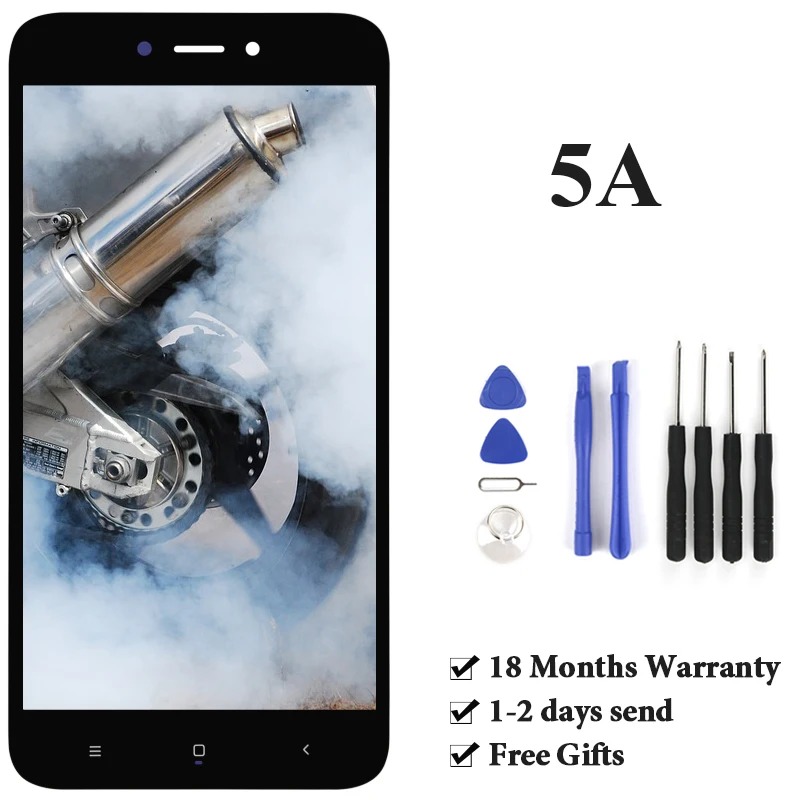 For Redmi 5A lcd display for mobile phone lcd screen replacement assembly 100% test no dead pixel OEM quality 5inch
For Redmi 5A lcd display for mobile phone lcd screen replacement assembly 100% test no dead pixel OEM quality 5inch