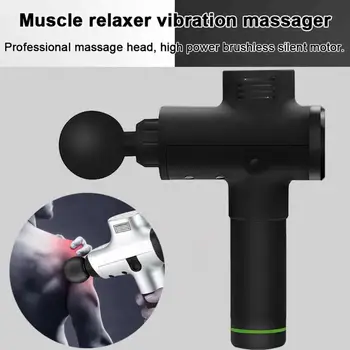 Muscle Massage Gun Sport Therapy Massager Body Relaxation Pain Relief Slimming Shaping Massager 4 Heads
Muscle Massage Gun Sport Therapy Massager Body Relaxation Pain Relief Slimming Shaping Massager 4 Heads