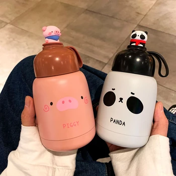 Cartoon 3D Shape Handle Animal Union Vacuum Cup Girl Heart Cute Heat Preservation Anti-Fall Korean Children Water Cup
Cartoon 3D Shape Handle Animal Union Vacuum Cup Girl Heart Cute Heat Preservation Anti-Fall Korean Children Water Cup