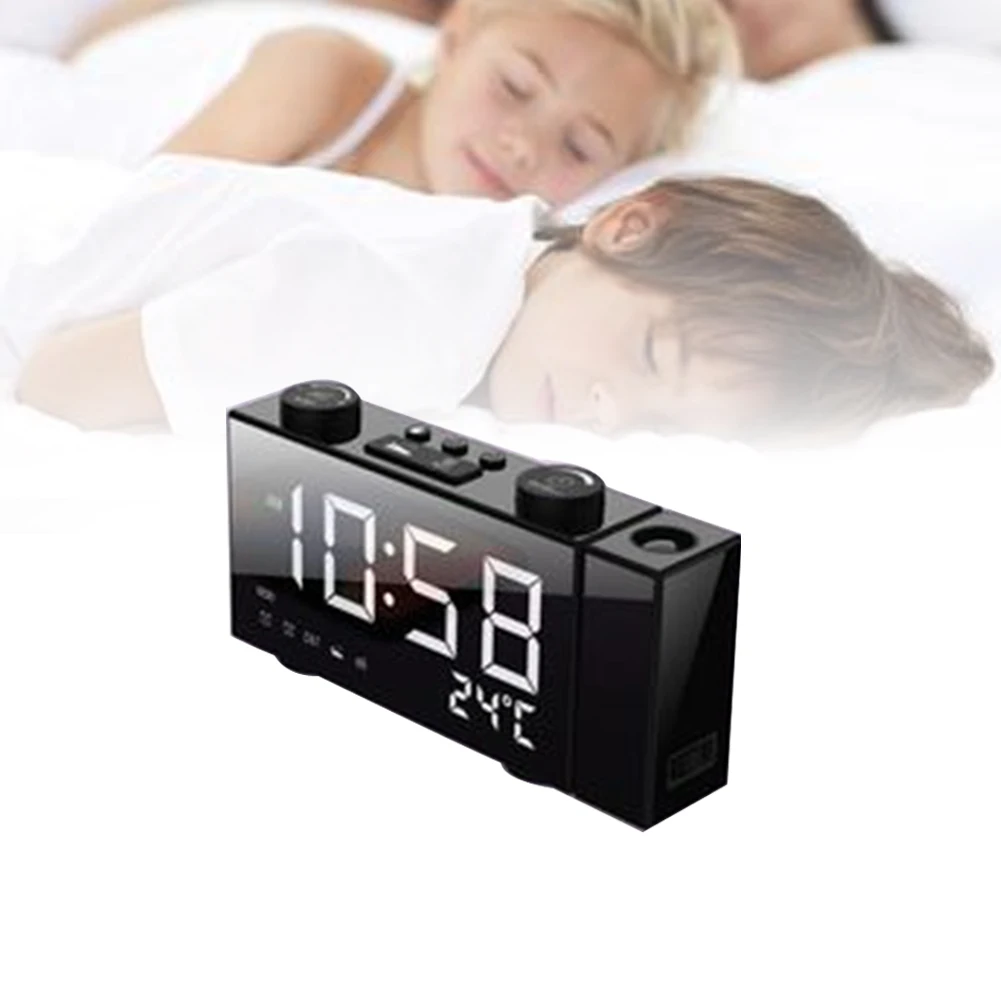 Creative intelligent USB Power Table LED Clock Clock Digital Alarm Clock with Snooze Function Thermometer FM Radio
Creative intelligent USB Power Table LED Clock Clock Digital Alarm Clock with Snooze Function Thermometer FM Radio