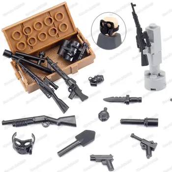 German Army WW2 Military Mask Shovel Weapons Building Block Build Up Soldier Figures Moc Special Combat Model Gifts Child Toys
German Army WW2 Military Mask Shovel Weapons Building Block Build Up Soldier Figures Moc Special Combat Model Gifts Child Toys