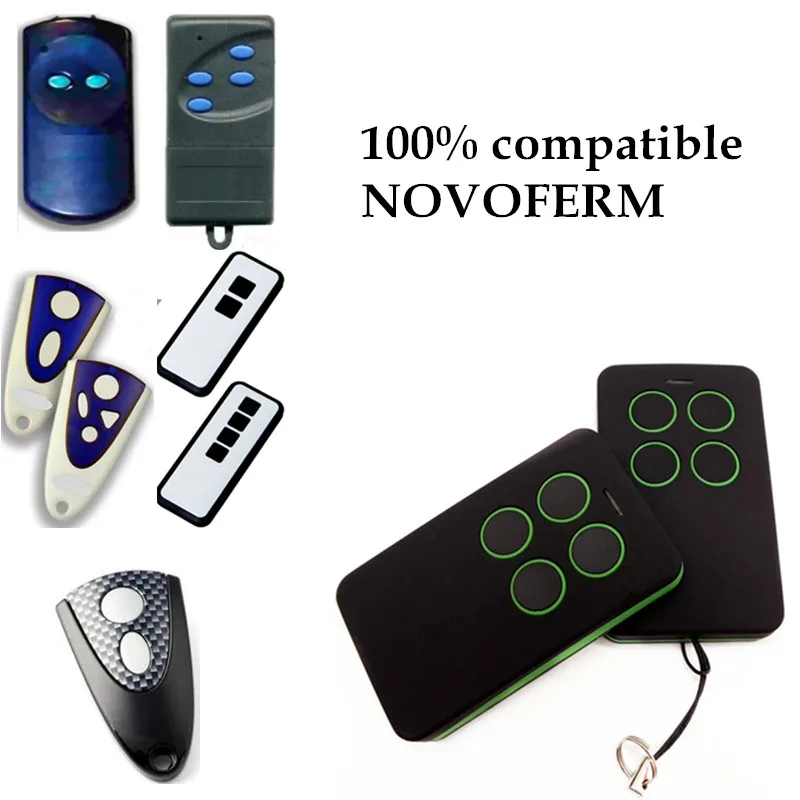 NOVOFERM NOVOTRON 502 MAX43-2, 504 MAX43-4 replacement remote 433,92mhz garage door remote control
NOVOFERM NOVOTRON 502 MAX43-2, 504 MAX43-4 replacement remote 433,92mhz garage door remote control