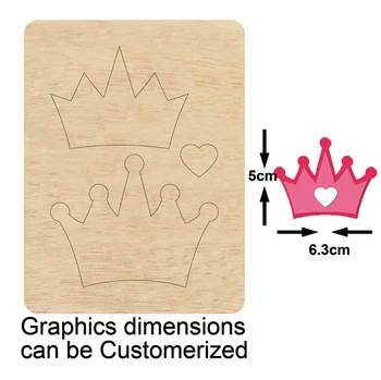 Wood cutting die for scrapbooking crown wooden die cut laser punched mold card making craft 2020 New die cuts
Wood cutting die for scrapbooking crown wooden die cut laser punched mold card making craft 2020 New die cuts