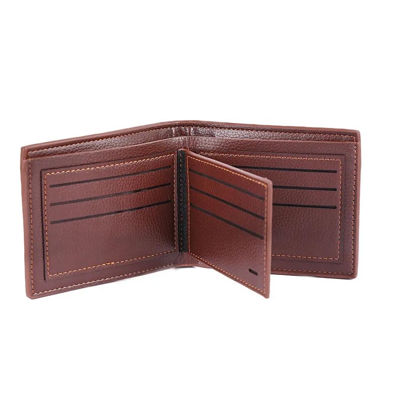 New Style Hot Sales Men Business Casual Wallet Short Solid Color Pattern Large Capacity PU Change Leather Wallet Wallet
New Style Hot Sales Men Business Casual Wallet Short Solid Color Pattern Large Capacity PU Change Leather Wallet Wallet