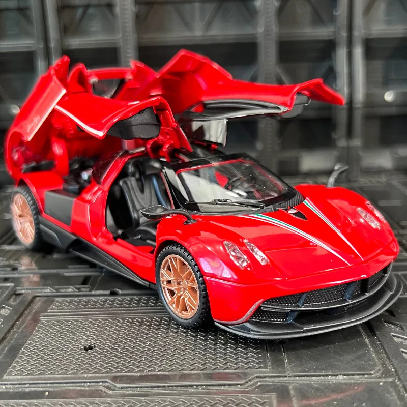 Diecast 1:32 Alloy Model Car Pagani Huarya DINASTIA Miniature Metal Vehicle for Children Collected Boys Supercar Christmas Toys
Diecast 1:32 Alloy Model Car Pagani Huarya DINASTIA Miniature Metal Vehicle for Children Collected Boys Supercar Christmas Toys