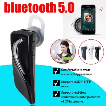 Multi-Language Instant Translator Voice Wireless Bluetooth V5.0 Earphones Headphones Smart Real-time Simultaneous Interpretation
Multi-Language Instant Translator Voice Wireless Bluetooth V5.0 Earphones Headphones Smart Real-time Simultaneous Interpretation