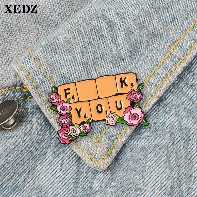 XEDZ alphabet keyboard pink rose enamel pin software engineer badge personalized plant artwork punk clothes brooch jewelry pin
XEDZ alphabet keyboard pink rose enamel pin software engineer badge personalized plant artwork punk clothes brooch jewelry pin