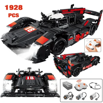1928PCS City Electric Remote Control Racing Car Building Blocks Technic R18 RC/non-RC Racing Car Brick Toys for Children
1928PCS City Electric Remote Control Racing Car Building Blocks Technic R18 RC/non-RC Racing Car Brick Toys for Children