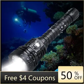 2020Newest!LED 4000 Lumen Diving Flashlight- CREE-XHP70.2 Diving Torch
2020Newest!LED 4000 Lumen Diving Flashlight- CREE-XHP70.2 Diving Torch