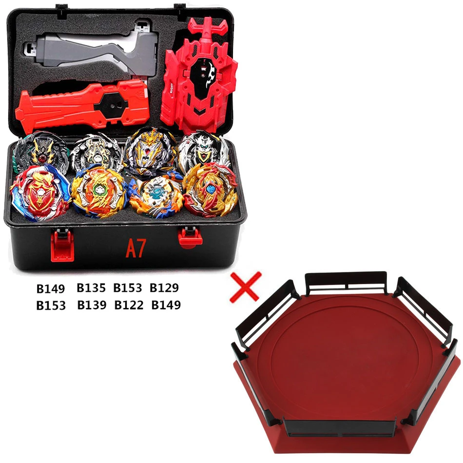 Tops Set Launchers Beyblade Stadium Arena Toys Spinning Top Metal Fight Blades Metal Burst Bayblade Children Gifts Classic Toy
Tops Set Launchers Beyblade Stadium Arena Toys Spinning Top Metal Fight Blades Metal Burst Bayblade Children Gifts Classic Toy