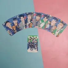 

9pcs/set KPOP Group ATEEZ Photocard New Album ZERO: FEVER EPILOGUE Photo cards LOMO Card for Fans
