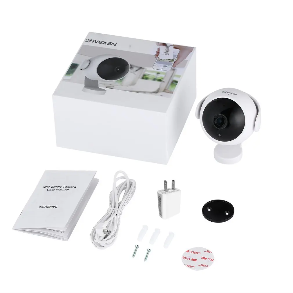 720P Wireless Wifi IP Home Surveillance Camera Video Security Camera with Two-Way Audio Night Vision Motion Detection
720P Wireless Wifi IP Home Surveillance Camera Video Security Camera with Two-Way Audio Night Vision Motion Detection