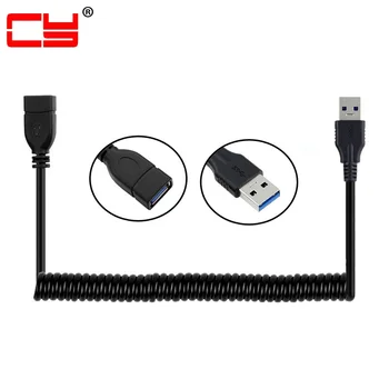 Type-A USB 3.0 Male to Female Stretch Extension Data Charged Cable for Tablet & Mobile Phone & Laptop & Hard Disk Drive Black 1M
Type-A USB 3.0 Male to Female Stretch Extension Data Charged Cable for Tablet & Mobile Phone & Laptop & Hard Disk Drive Black 1M