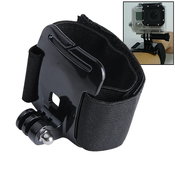 Крепление на запястье 360 градусов для GoPro Hero 8 7 6 5 4 Yi 4K Sjcam Sj4000 Eken H9r аксессуары экшн