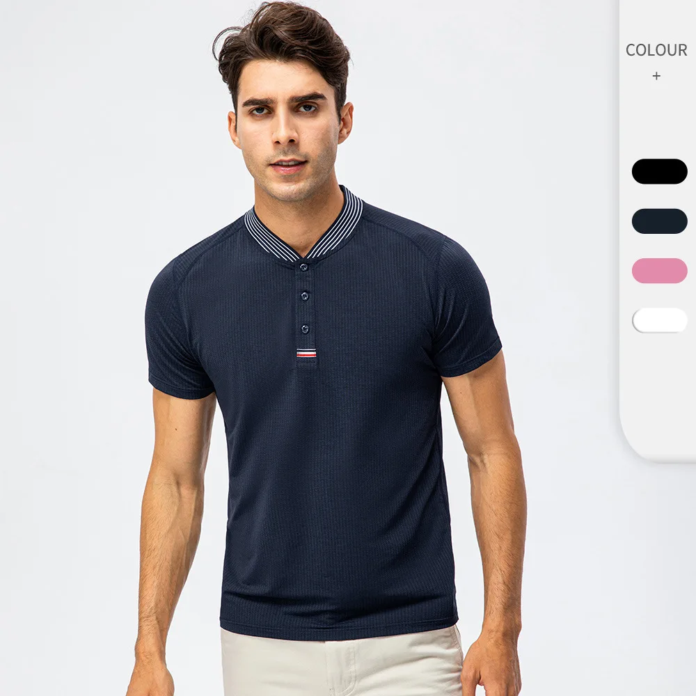 Striped Polo Shirt Men Loose Running Sports Short Sleeve Nylon Women Fashion Quick Drying Tops Casual Fitness Clothing
Striped Polo Shirt Men Loose Running Sports Short Sleeve Nylon Women Fashion Quick Drying Tops Casual Fitness Clothing