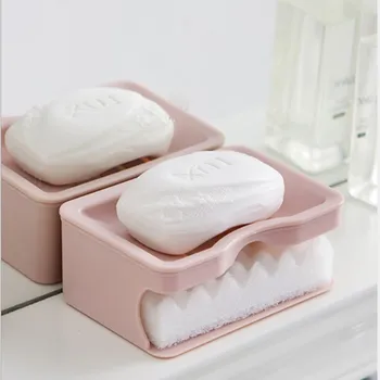 1 Pc Double Drain Soap Box Soap Shelf Creative Soap Box With Absorbent Sponge Bathroom Storage Toilet Fragrance Sucker
1 Pc Double Drain Soap Box Soap Shelf Creative Soap Box With Absorbent Sponge Bathroom Storage Toilet Fragrance Sucker
