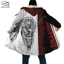 

NewFashion Newest Vikings God Fenrir Odin Warriors Symbol Tattoo 3DPrint Men/Women Hoodies Winter Overcoat Hood Cloak Fleece A2