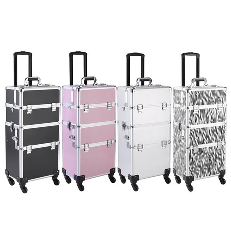 3 in 1 Aluminum Cosmetic Makeup Case Tattoo Box Women Large Capacity Professional Waterproof Make Up Cases Travel Organizer
3 in 1 Aluminum Cosmetic Makeup Case Tattoo Box Women Large Capacity Professional Waterproof Make Up Cases Travel Organizer