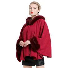 Swonco Wool Coats Women Faux Fur Ponchos Winter Warm Coats 2020 New Female Long Sleeve Capes Cloak for Womens Ponchos Winter
Swonco Wool Coats Women Faux Fur Ponchos Winter Warm Coats 2020 New Female Long Sleeve Capes Cloak for Womens Ponchos Winter