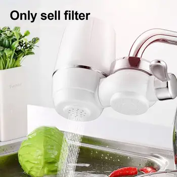Tap Water Purifier Clean Kitchen Faucet Washable Ceramic Percolate Water Filter Filtro Rust Bacteria Removal Replacement Filter
Tap Water Purifier Clean Kitchen Faucet Washable Ceramic Percolate Water Filter Filtro Rust Bacteria Removal Replacement Filter