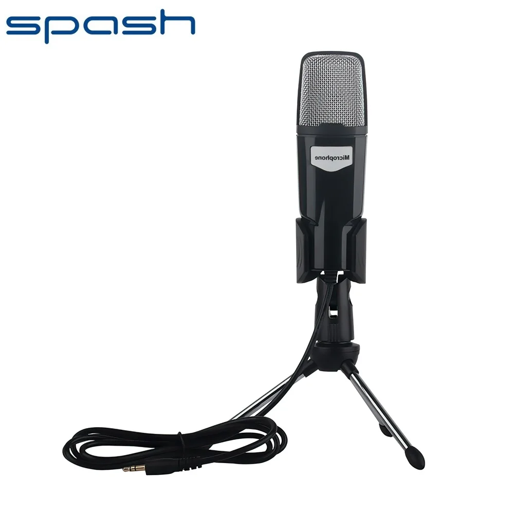 SPASH Computer voice Microphone Studio mic with stand condenser Microphone Vocal Recording KTV Karaoke Microphone For PC
SPASH Computer voice Microphone Studio mic with stand condenser Microphone Vocal Recording KTV Karaoke Microphone For PC
