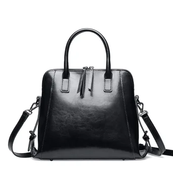 Classic Office Women Handbags Genuine Leather Totes Messenger Bags Hign Quality Designer Luxury Brand Bag Oil Wax Cowskin
Classic Office Women Handbags Genuine Leather Totes Messenger Bags Hign Quality Designer Luxury Brand Bag Oil Wax Cowskin