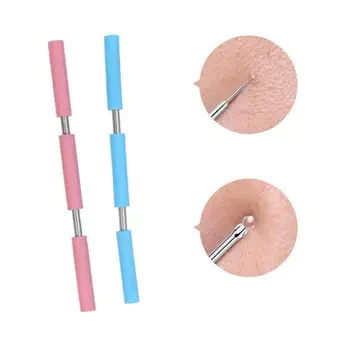 Stainless Steel Acne Comedo Pimple Extractor Remover Needle Blackhead Removal Pore Cleaner Face Skin Care Deep Cleansing Tool
Stainless Steel Acne Comedo Pimple Extractor Remover Needle Blackhead Removal Pore Cleaner Face Skin Care Deep Cleansing Tool