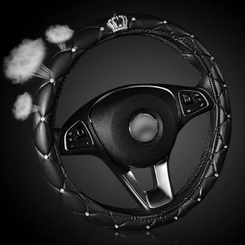 Bling Rhinestones Crown PU Leather Universal Car Seat Belt Cover Shoulder Gear Shift Knob Cover Handbrake Set Auto Accessories
Bling Rhinestones Crown PU Leather Universal Car Seat Belt Cover Shoulder Gear Shift Knob Cover Handbrake Set Auto Accessories